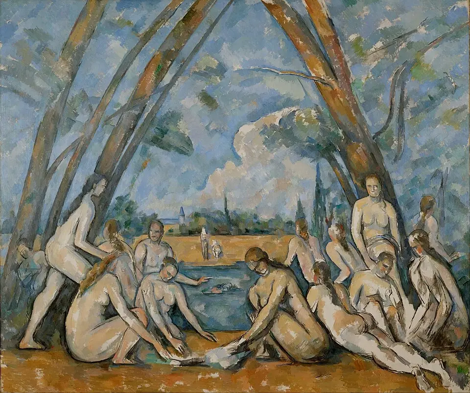 The Bather by Paul Cézanne