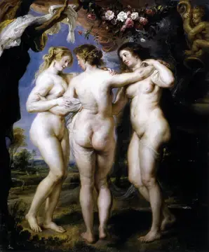 The Three Graces by Peter Paul Rubens